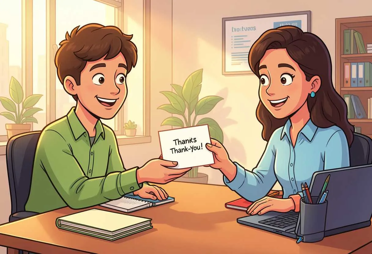 Thank You Card Messages For Coworkers