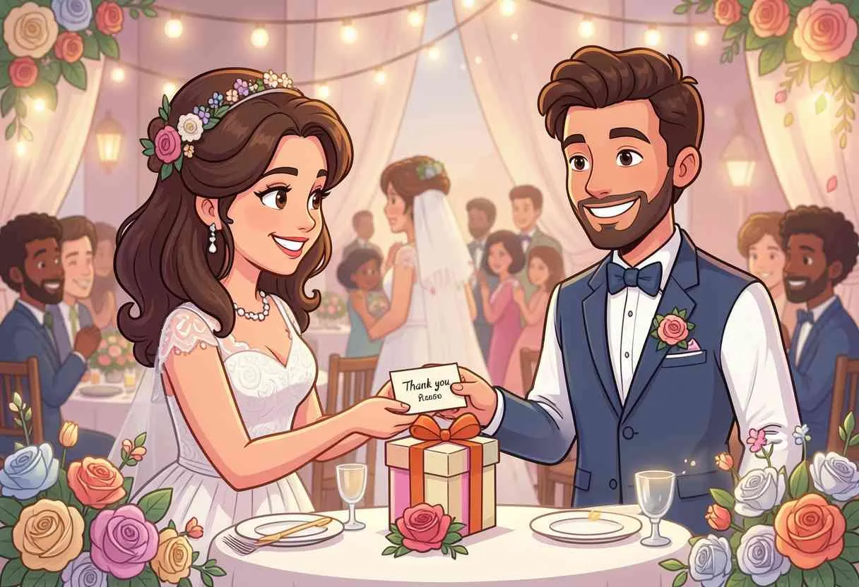 Thank You Messages For Wedding Gift